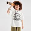 Boys' Summer Cartoon Print Cool Cotton T-Shirt
