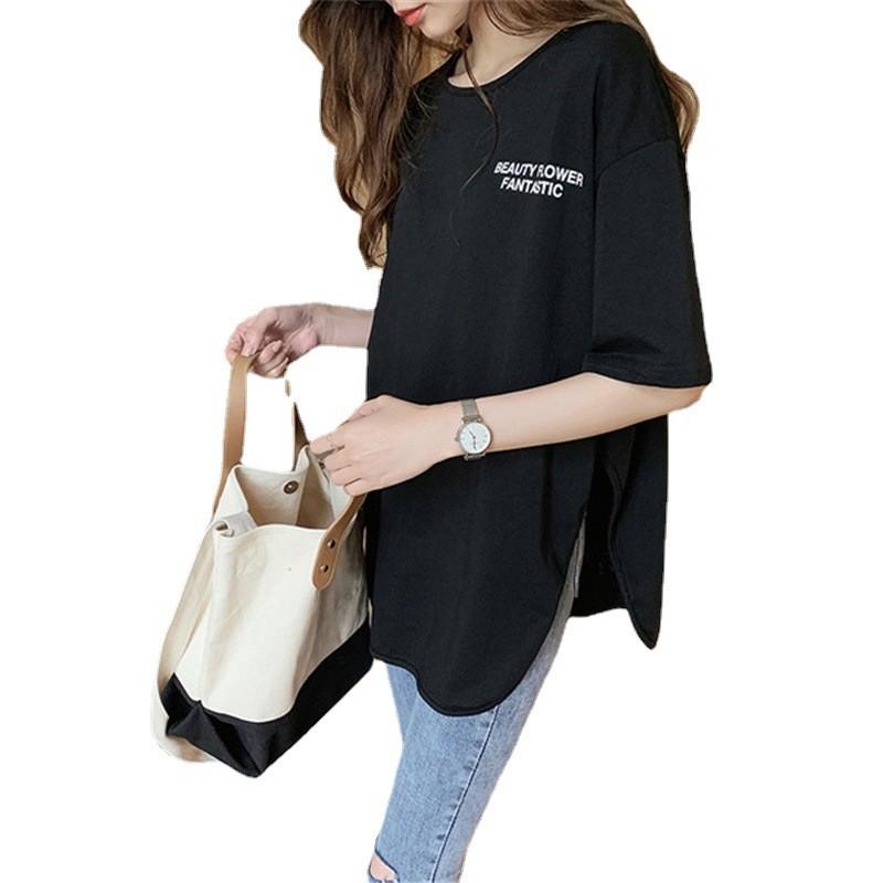 Casual Fashion Letter Print Short Sleeve T Shirt For Women Summer