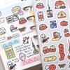 Cartoon Stickers Cute Graffiti Rabbit Stickers Cartoon Animal Stickers Hand Account Diary Scrapbook Stickers