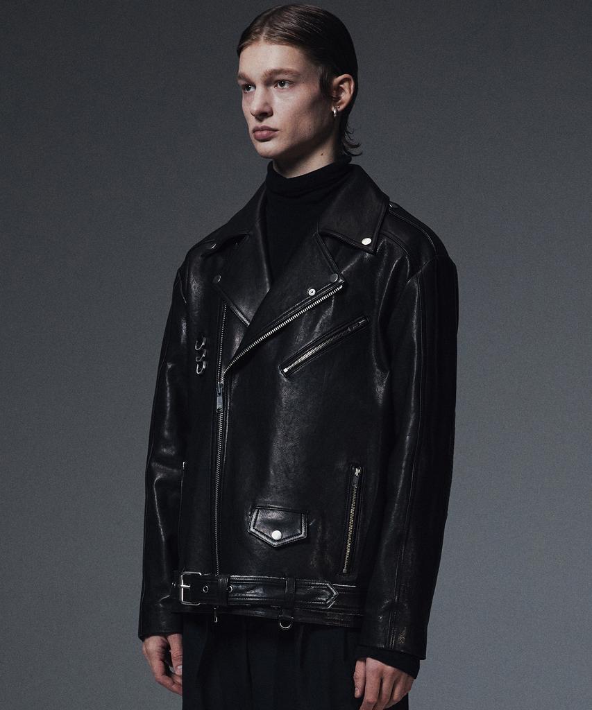 Lmn3011 4D Rider Jacket-Black