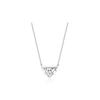 Tirrlirr Tully Half Moon Silver White Necklace Tnssvw14003M