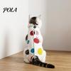 Cat Clothes Recovery Suit, Soft Cotton Clothing, Cute Cartoon Print Four-Leg Clothes, Lightweight Wear After Surgery Apparel for Female Male