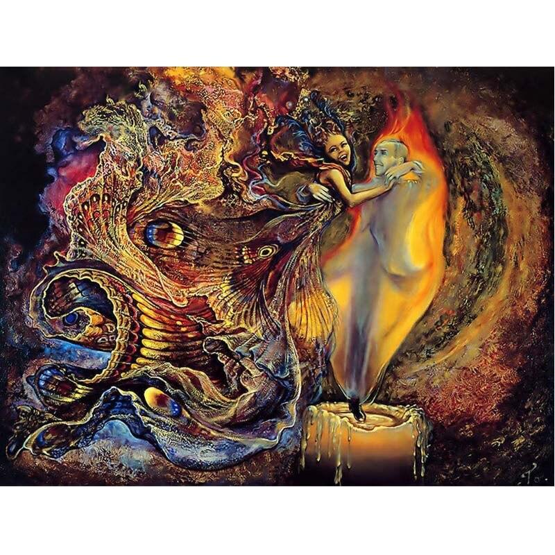 Krásná dívka Butterfly Rhinestone 5D DIY Diamantová malba Vyšívací sady křížového stehu Diamantová mozaika Home Decor