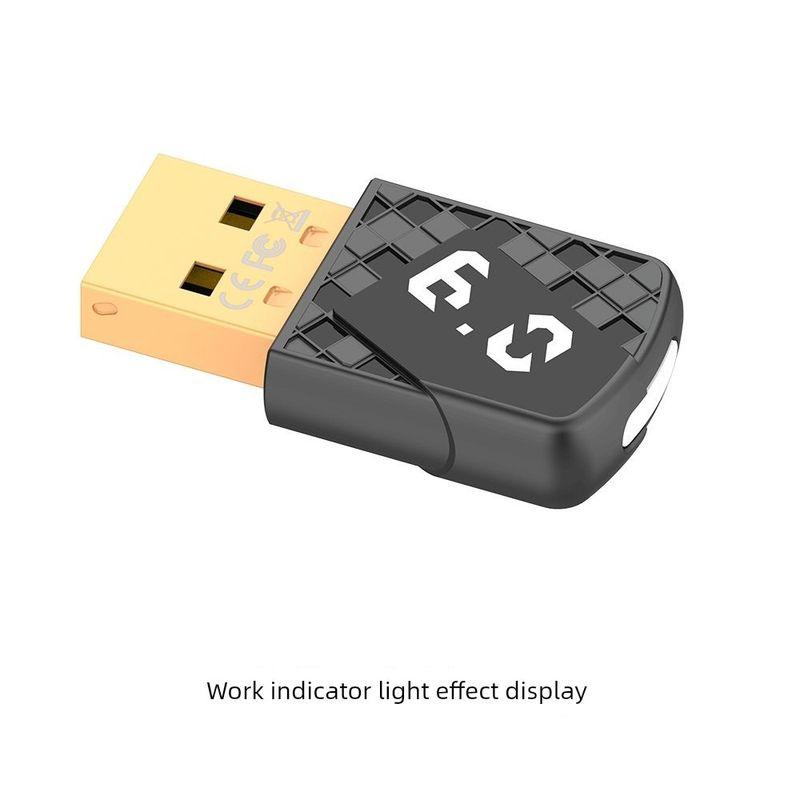 Realtek 6.0 Bluetooth Adapter Computer Driver-Free Desktop External USB Wireless Bluetooth Audio Headset Transmitter and Receiver