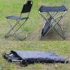 Tragbarer Outdoor Klappstuhl Wandern Angeln Camping Picknick Rückenlehne Hocker