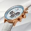 [AngelClover] Timecraft Solar Watch, Solar Powered, Water Resistant for Daily Use, Mineral Glass, White Dial, NTS44PBU-WH, Men's [Authentic]