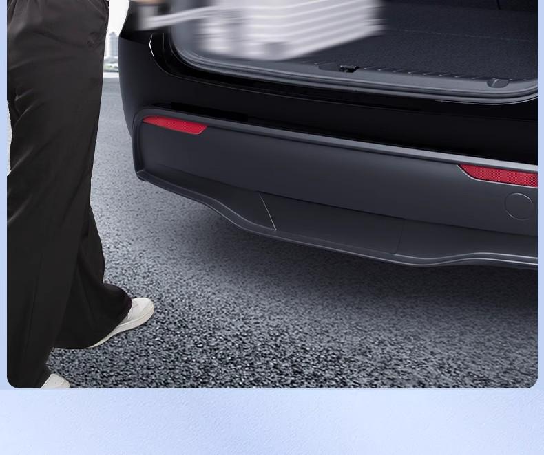 Tesla Model Y Kofferraumschutz & Kohlefaser Heckklappenschweller