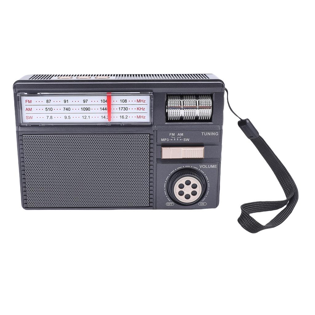   Solar Radio Portable AM FM SW Radio Support Rechargble Battery and Solar Panels Power Supply for Camping Outdoor Activities