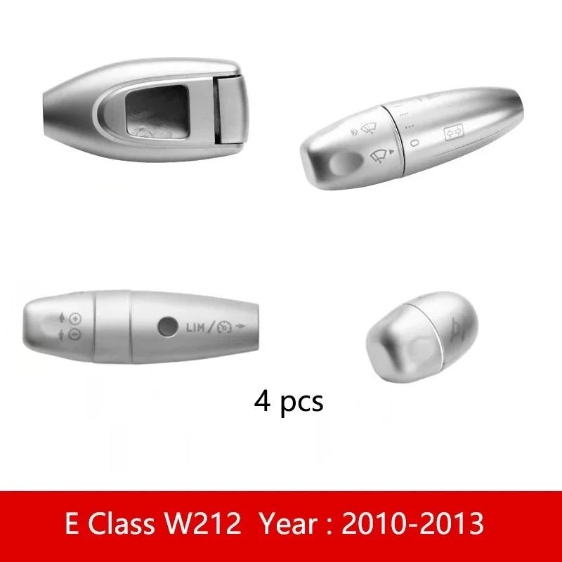 Car styling Wiper Shift lever Cruise sequins Cover trim frame stickers for Mercedes Benz C E S Class W204 W212 W221 Accessories