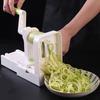 Ladfrol Carrot Julienne Slicer, Daikon Radish Slicer, Vegetable Slicer, Thin Slicer, Adjustable Thickness, Carrot Slicer, Multi-Function Slicer with 4