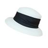 White Wool Elegant French Retro Japanese Hepburn Bell-Shaped Basin Hat Women'S Autumn And Winter British Foreign Trade Fisherman'S Top Hat