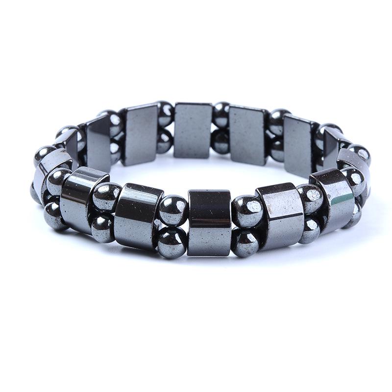 

JYL TS Bracelet Beaded Slab Style Enhances Stability And Grounding Energy non-magnetic жёлто-зелёный