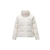 Li Ning Down Jackets Women's Mist White Stand Collar Moderate Other AYMQ038-2