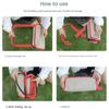 Folding Stool Mini Camping Chair Beach Chair With Convenient Carry Storage Bag Suitable For Adults And Children