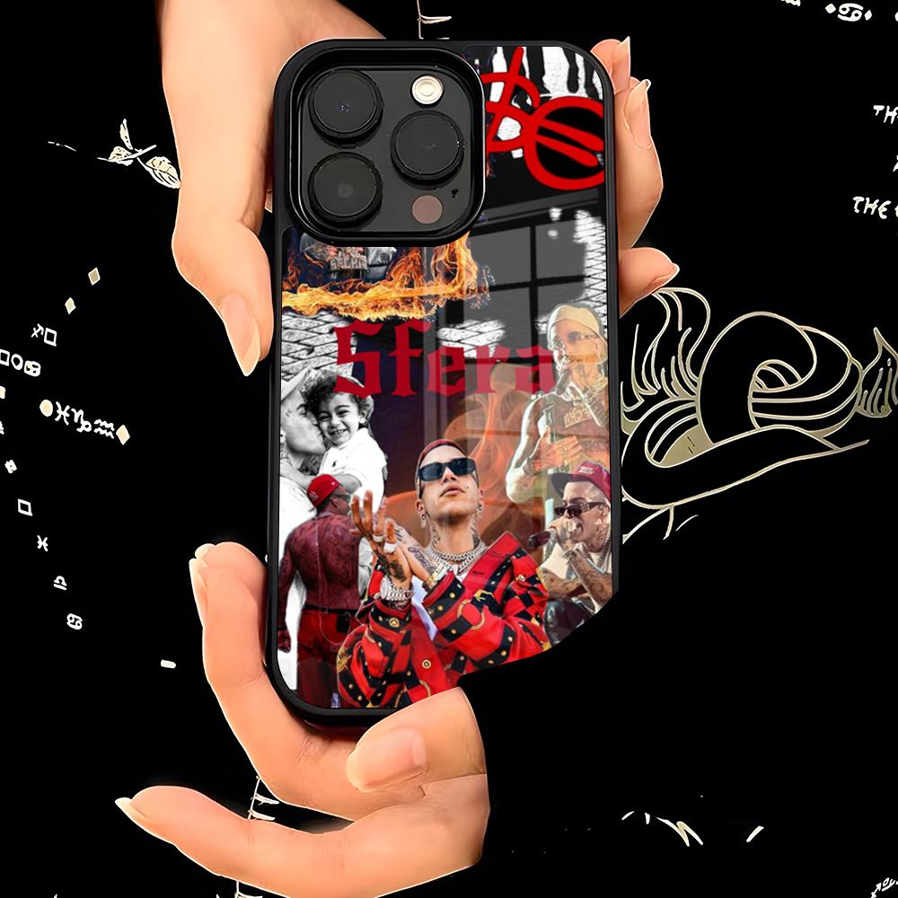 S-Sfera E-Ebbasta Singer Phone Case PC+TPU For Samsung Galaxy S26 S25 S23 S24 S21 S22 S20 Ultra Air Fe Plus Cover