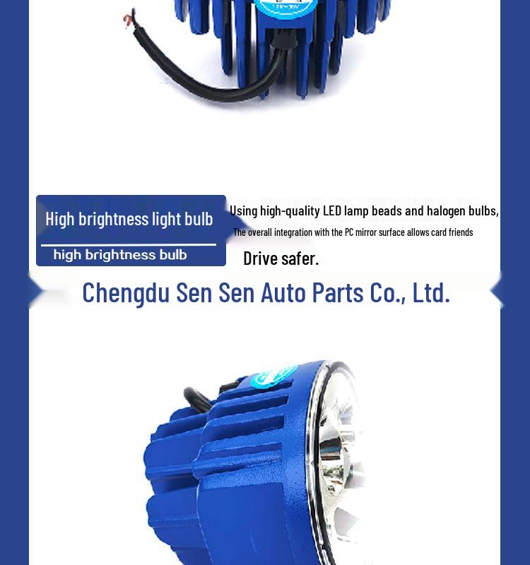 Dongfeng Liuzhou ChengLong Fog Light LED Headlight for BaLong 507, 609, TianJin 406