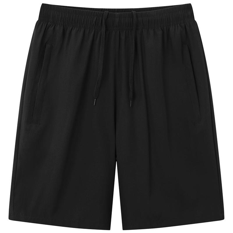 Sports and Leisure Plus Size Running Loose Shorts, Men's Elastic Waist Pants
