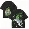 Fate Anime Lover Washed T-shirt Year Round Clothing High Quality Personality Clothes Plus Size Unisex New Model Couples Tee