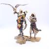 Assassin's Creed Personagens Aya e Bayek 25cm Estátua de PVC de Alta Qualidade Figura de Ação Modelo Brinquedos