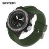 Sanda Trendy Waterproof Luminous Sports Watch