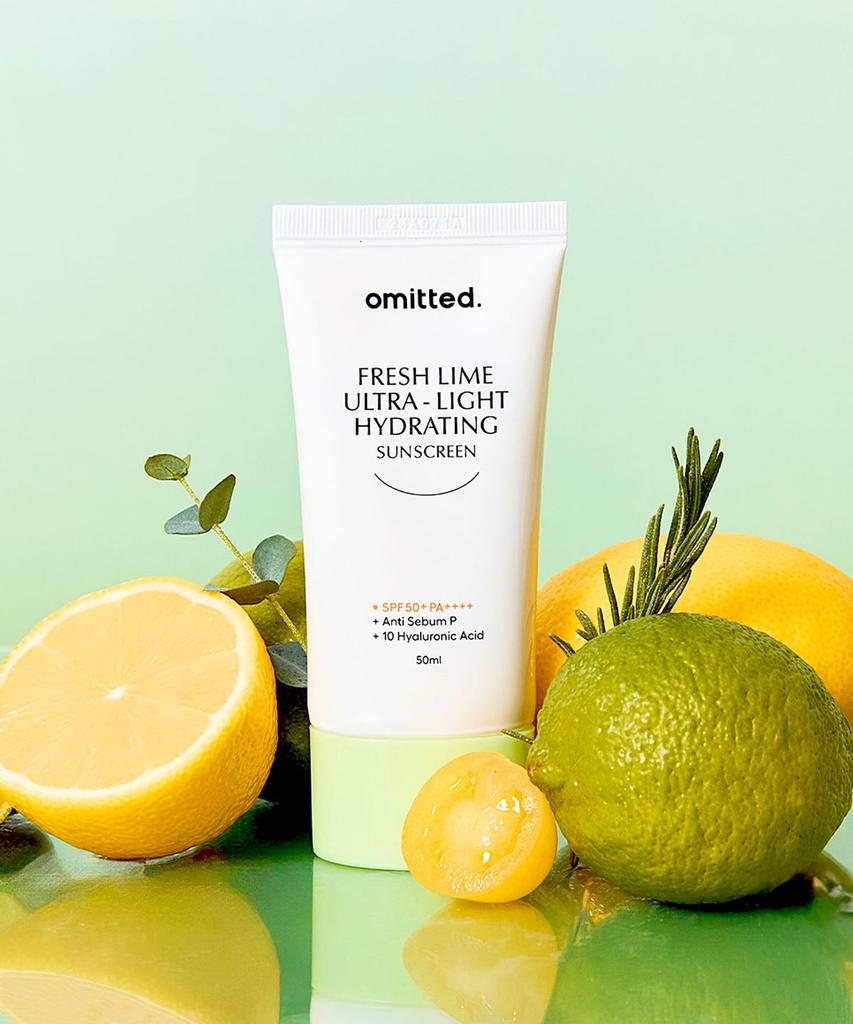 [2 Pack] Fresh Lime Radiant Moisturizing Sunscreen 50ml x 2