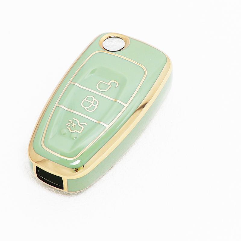 Tpu Auto Keyless Car Key Case Cover Auto Key Holder For Ford Ranger C-Max S-Max Focus Galaxy Mondeo Transit Tourneo Custom