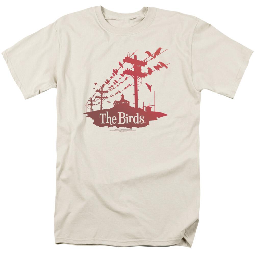 

26 The Birds On A Wire T Shirt Mens Licensed Classic Movie Tee Orson Welles Cream Unisex T-Shirt L