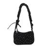Japanese Sweet Top Handle Bag Fashi Print Textured Casual Crossbody Shoulder Bag Simple and Versatile Underarm Designer Bags