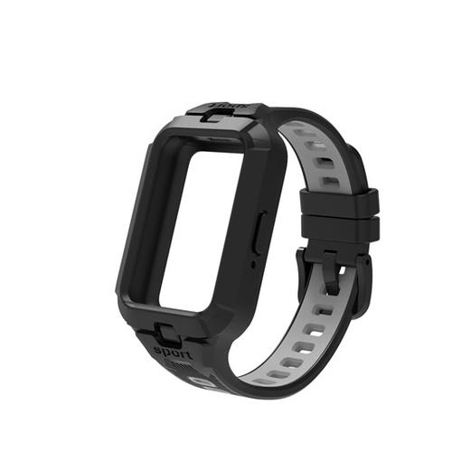 Silicone Strap For Samsung Galaxy Fit 3 TPU Replacement Bracelet For Fit3 Wristband Sports Frame Bumper Correa Accessories