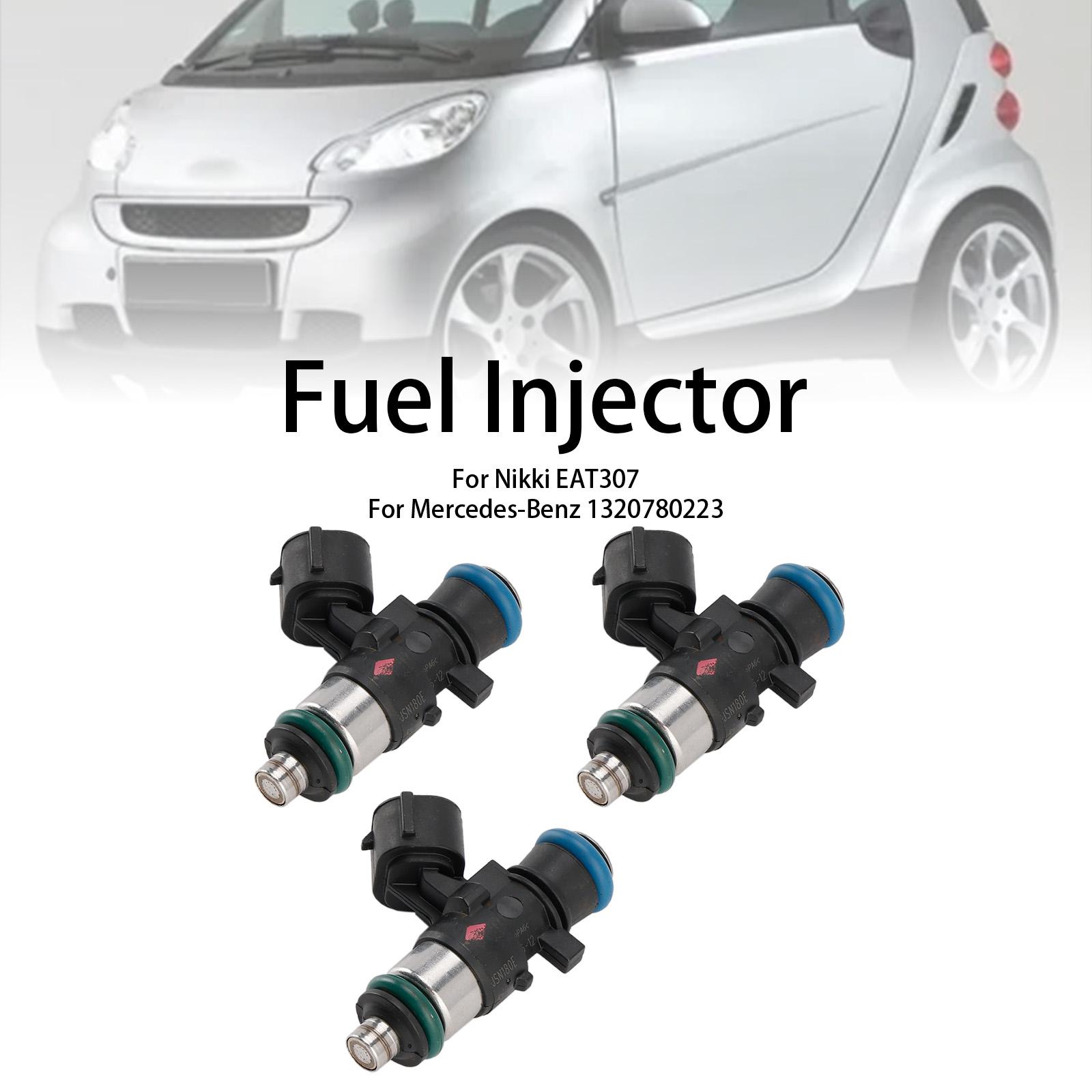 

3PCS Fuel Injector EAT307 Fit for Smart Fortwo 1.0L 2008-2015 1465A129