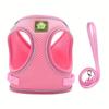 Comfortable and Safe Pet Harness, Soft Mesh Dog Vest with Leash, Suitable for Small To Medium-Sized Dogs for Secure Outdoor Travel