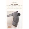 Rechargeable Knee Massager with Heat - Ideal for Post-Work, Sedentary Lifestyle, and Relaxation, Battery-Powered, Polyester Material, Knee