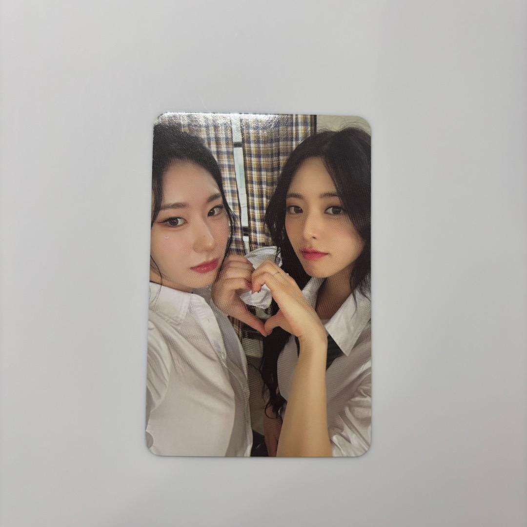 

[USED] ITZY Korean Fan Club MIDZY 3rd Generation Chaeryeong Yuna Unit Trading Card