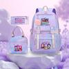 K-Pop Witch Hunters Cartoon Printed Student Pencil Bag Lunch Bag Three-Piece Backpack