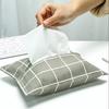 Fabric Roll Tissue Box Holder Simple Durable Tissue Box for Bathroom Bedroom Living Room