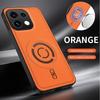 Case For OPPO Reno16 FS 16F New Matte Built-in for Magsafe Magnetic Vegan leather Protect Cover For OPPO Reno 16F Shell Bumper