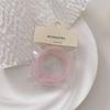 Korean Style Translucent Phone Cord Hair Tie - Seamless & Fashionable for Women