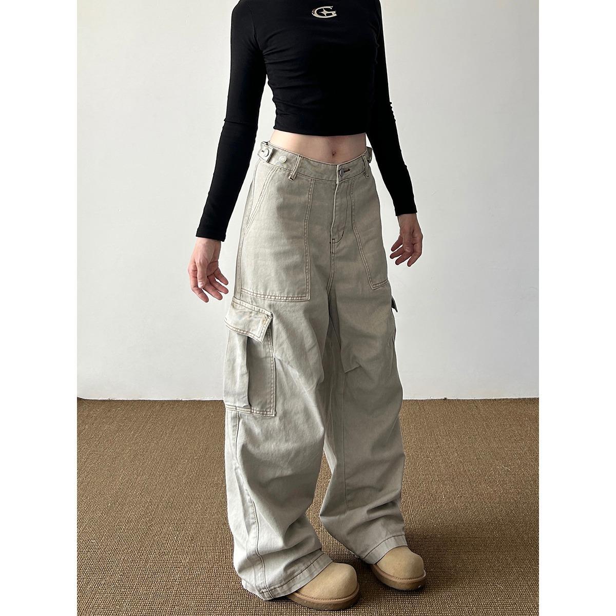 Джинсы мужские JYL Звездный Жаккард Американская Ниша Свободные Широкие Джинсовые M