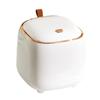 Desktop Trash Can Creative Luxury Dustbin Bin Household Mini Bedside Waste Bin Tea Table Small Garbage Bucket Office Supplies