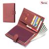 Genuine Leather Ultra-Thin RFID Blocking Passport Holder Wallet - All-in-One Travel Organizer for Women (New Style)