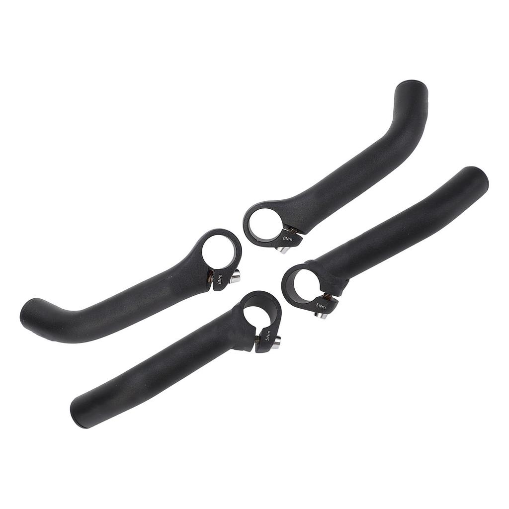 Bike Handlebar End Aluminum Alloy Labor Saving Lightweight Comfortable Grip Bike Horn Bar Extender E