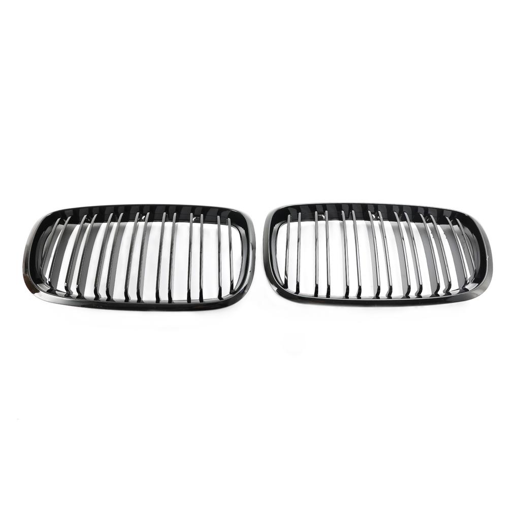 Front Bumper Kidney Grille Grill Fit BMW X5 E70 X6 E71 2007-2013 Gloss Black