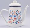 Toyoho Marie Claire Enamel Cafe Pot, Fleurette, Size: Approx. W21.5 X D11 X H19.5, MCY-05