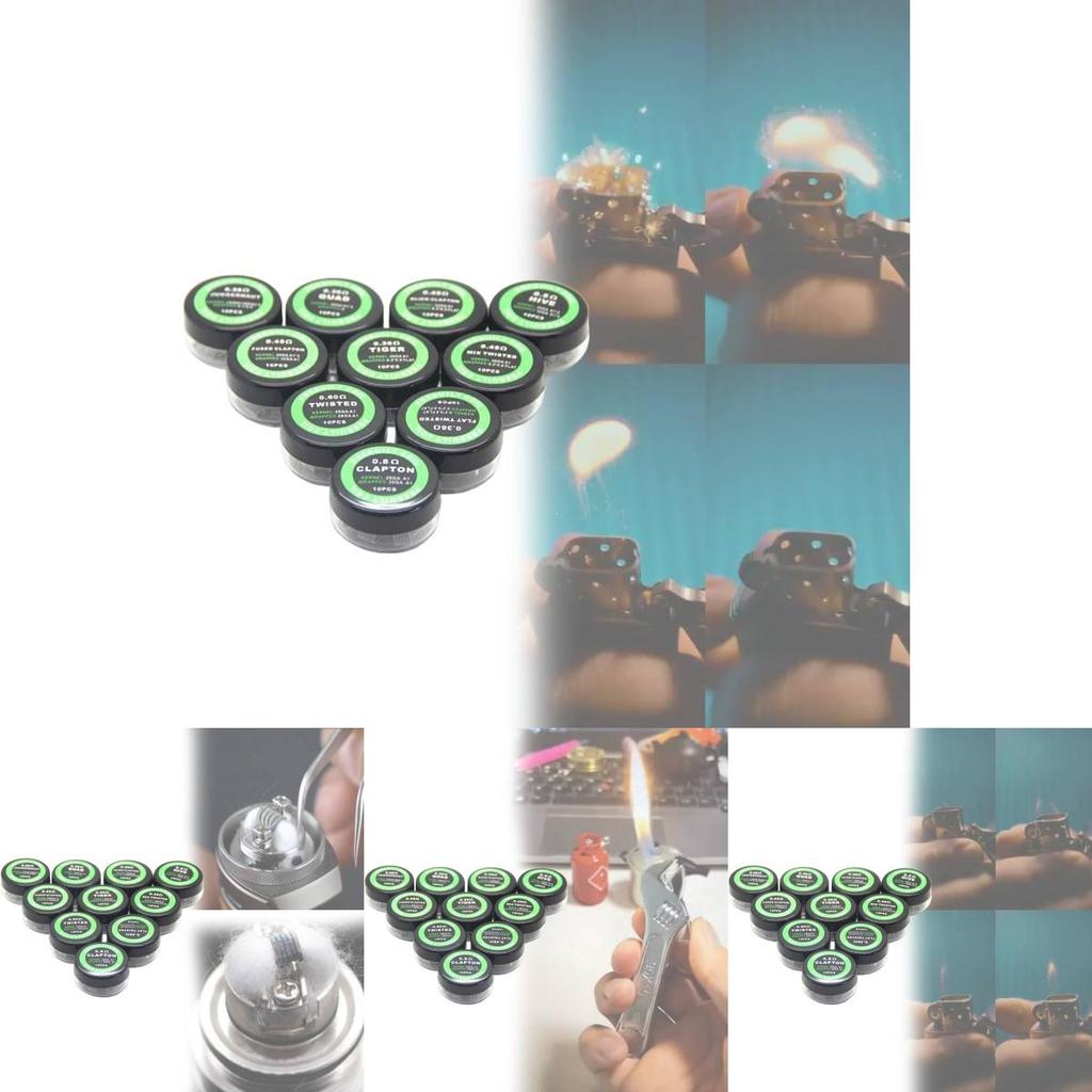 Alien Clapton Coil Rda Heating Wire For Vape Enthusiasts Fueling Cloud Chasing