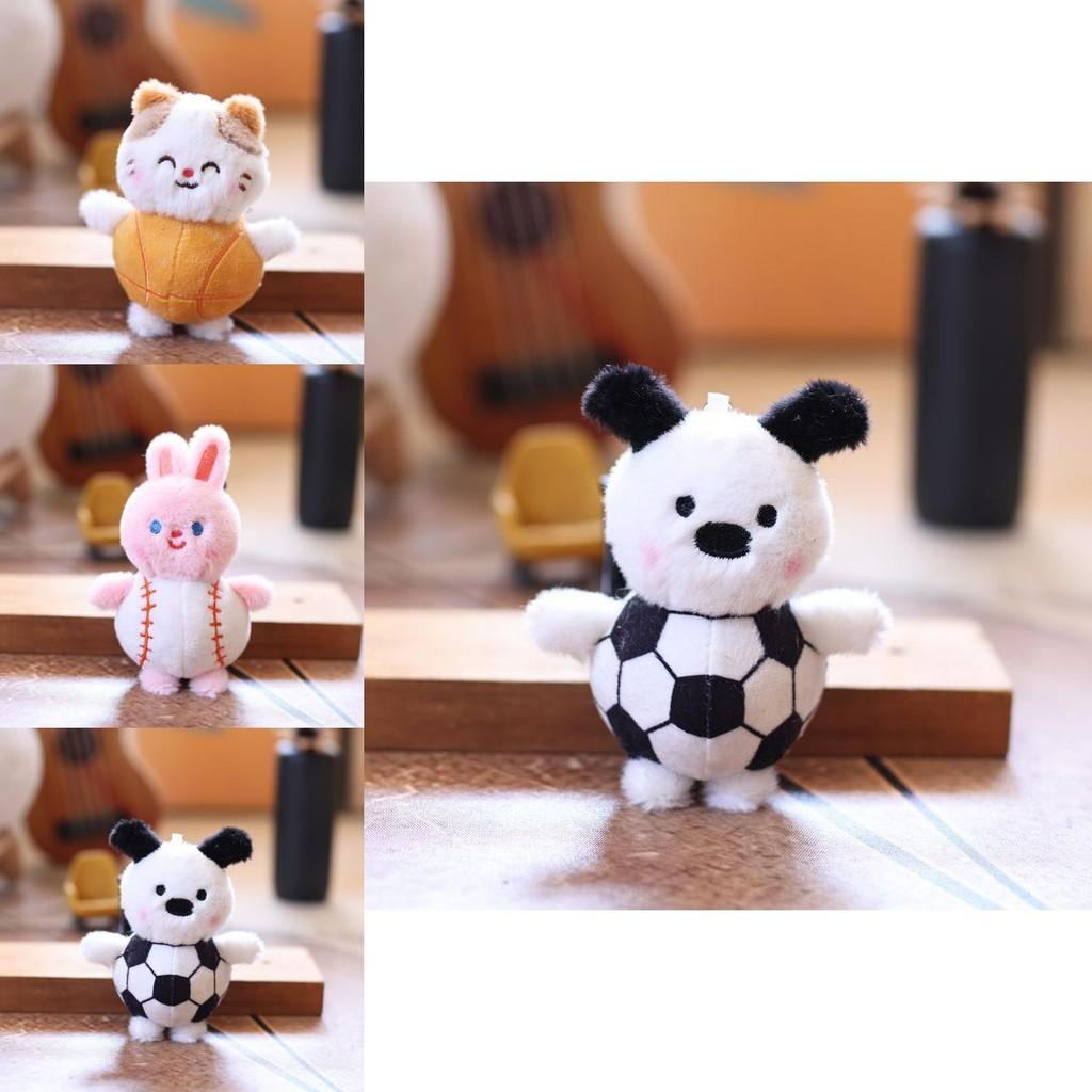 Cartoon Style Bear Plush Toy With Pp Cotton Filling For Backpack Decor