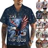 Men's Casual Short-Sleeve Collared Shirt For Spring/Summer