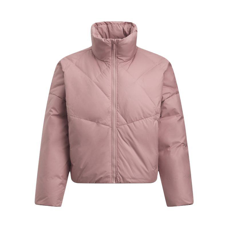 

Under Armour Куртка женская верхняя одежда с воротником-стойкой однотонная на молнии с длинным рукавом на утином пуху 6003971-673 XS
