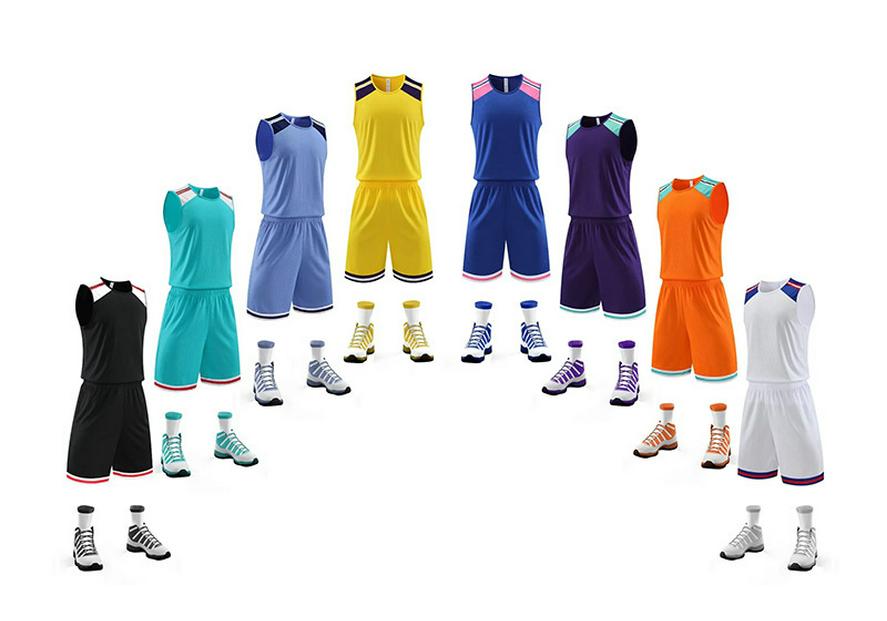 Children's Basketball Quick-Dry Jersey Set for College Competition