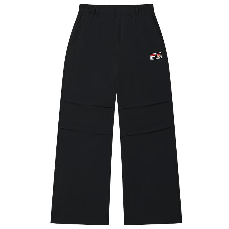 FILA Women s Han So-hee Collection Wide-Leg Parachute Sport Pants XL