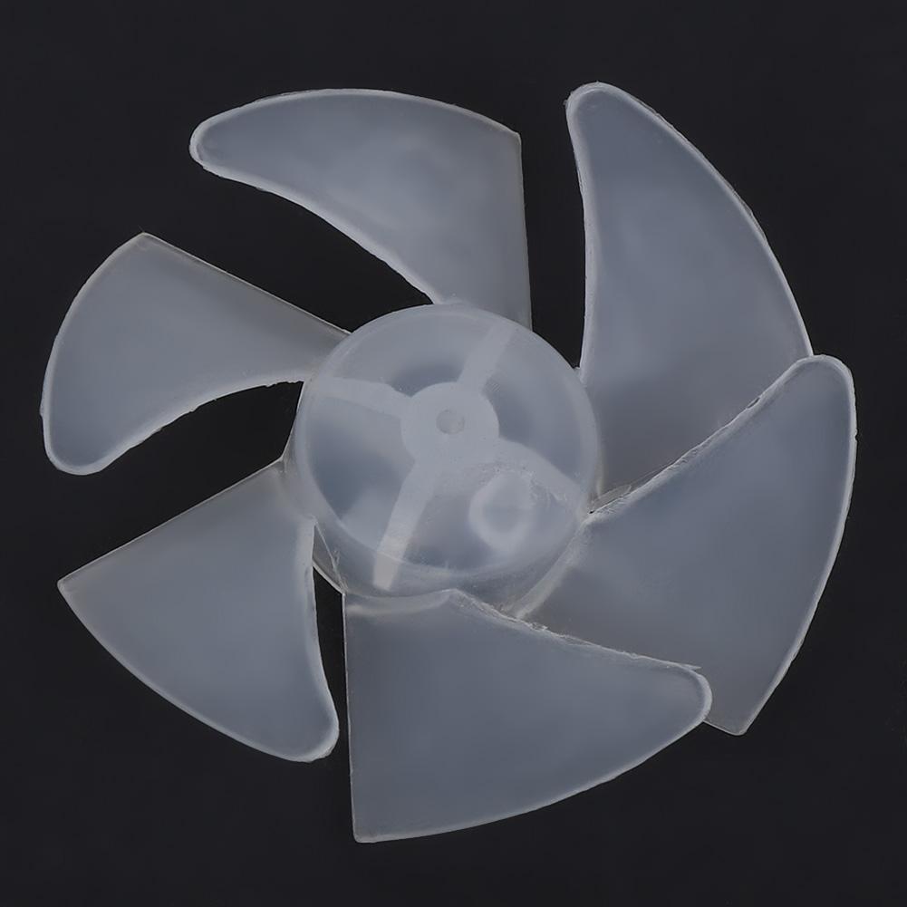 10Pcs Mini Plastic Fan Blade Small Power Hair Dryer Fan Leaves Motor Accessories